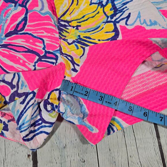 Lilly Pulitzer Adie Swept‎ By The Tides Shorts 00 - Picture 8 of 9